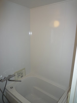 ユニットバスにして寒さも改善! ユニットバスにして寒さも改善!